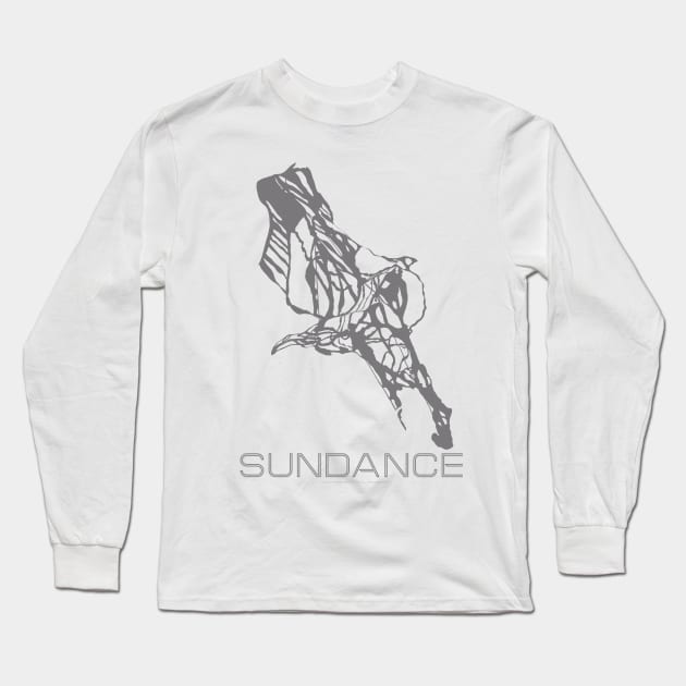 Sundance Resort 3D Long Sleeve T-Shirt by Mapsynergy